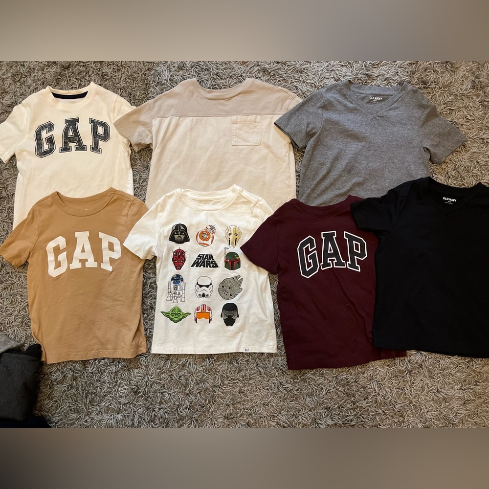Gap and Old Navy Toddler Boy tops
